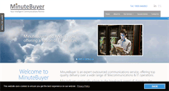 Desktop Screenshot of minutebuyer.com