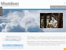 Tablet Screenshot of minutebuyer.com
